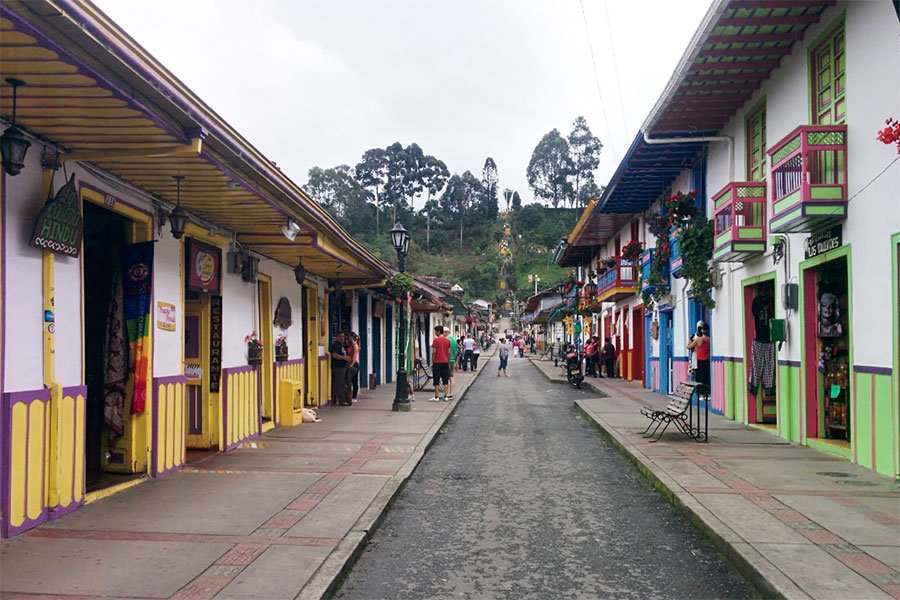 Calle Real de Salento Quindío Colombia